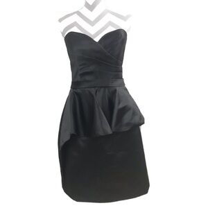 Belsoie Strapless Ruffle Formal Dress - Size 12